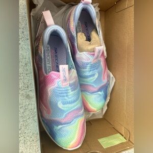 Skechers Girls Ultra Flex 2.0-Swirlology Size 13 New